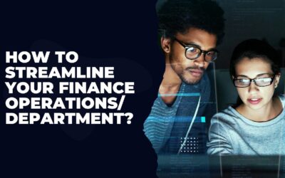 How to streamline your finance operations/department?
